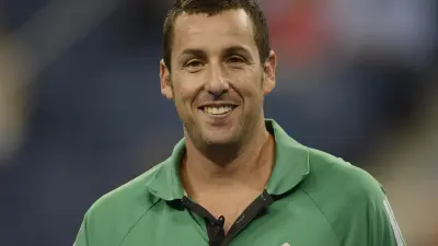 Adam Sandler smiling