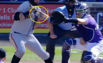Brandon Belt thumb