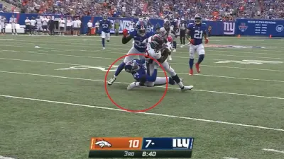 Jerry Jeudy ankle