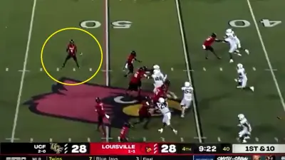 Louisville trick play touchdown