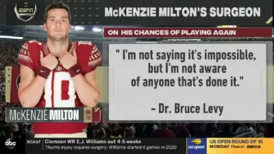 McKenzie Milton comeback
