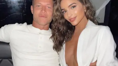 Olivia Culpo Christian McCaffrey