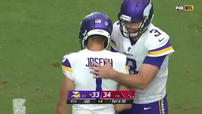 Vikings missed field goal