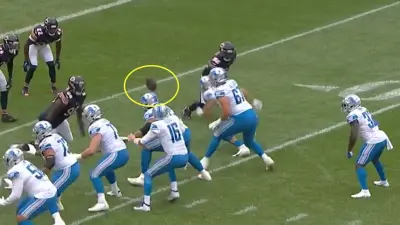 Jared Goff Lions fumble