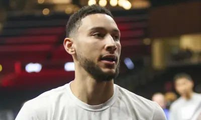 Ben Simmons with a shirt on