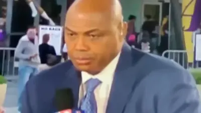 Charles Barkley reaction face