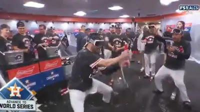 Chas McCormick dancing