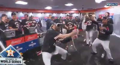 Chas McCormick dancing
