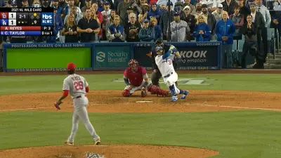 Chris Taylor walk off home run