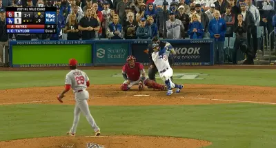 Chris Taylor walk off home run