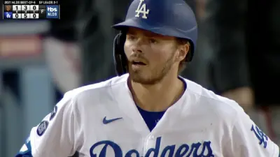 Gavin Lux looks stunned