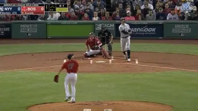 Giancarlo Stanton admires