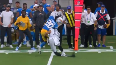 Hunter Renfrow hit