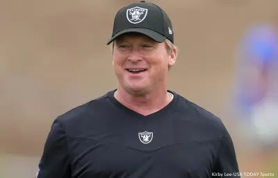 Jon Gruden smiles