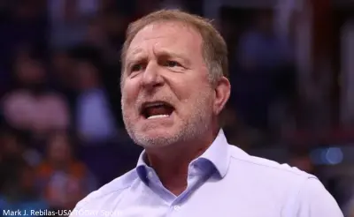 Robert Sarver in the stands