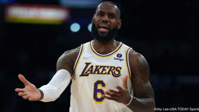 LeBron James yells during a game
