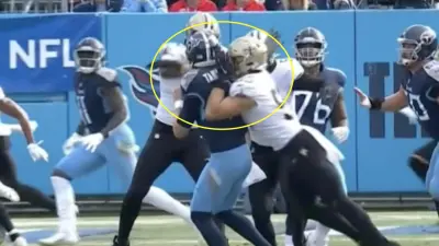 Saints called for roughing
