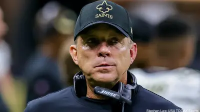 Sean Payton on the sideline