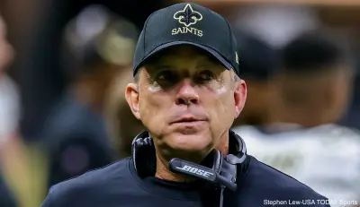 Sean Payton on the sideline