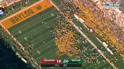 Baylor field storm