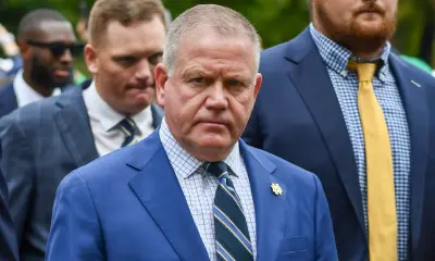 Brian Kelly in a suit