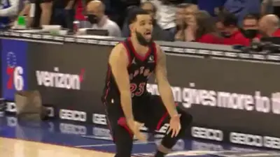 Fred VanVleet hangs his hands low