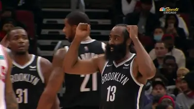James Harden celebration