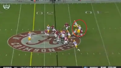 LSU fakes a punt