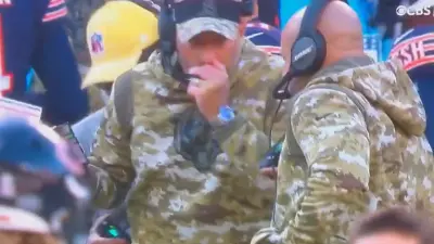 Matt Nagy headset issue