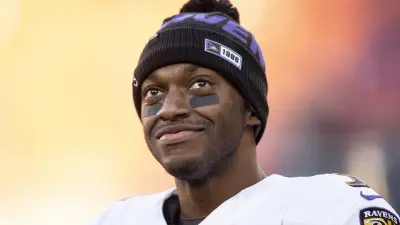 Robert Griffin grinning