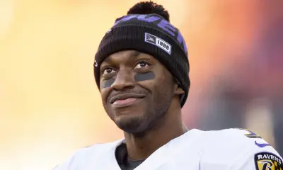 Robert Griffin grinning