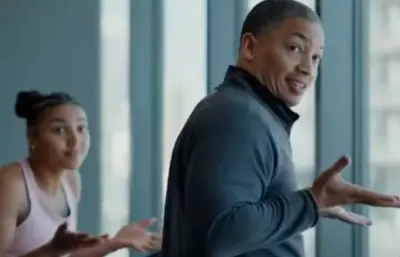 Tyronn Lue in a TikTok ad