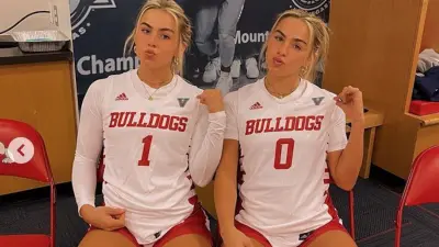 Hanna and Haley Cavinder at Fresno State