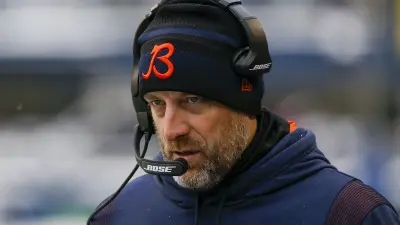 Matt Nagy coaches the Bears