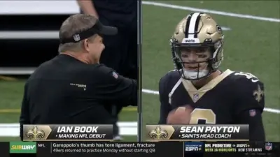 ESPN Ian Book graphic