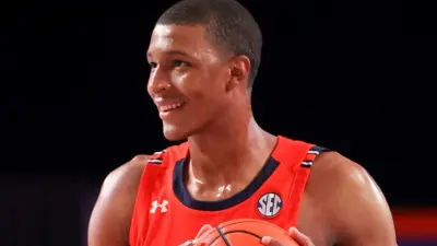 Jabari Smith Jr in his Auburn uniform