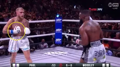 Jake Paul and Tyron Woodley