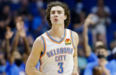 Josh Giddey in his Thunder uniform