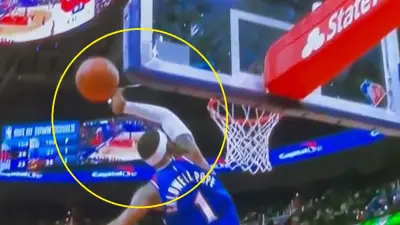 Kentavious Caldwell-Pope goes up for a dunk