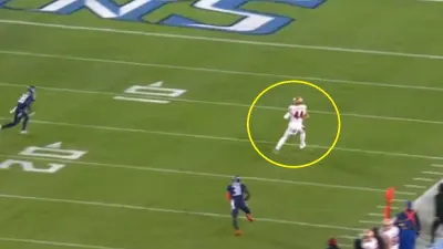 Kyle Juszczyk wide open