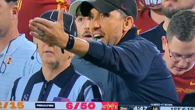 Matt Campbell complains