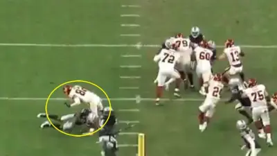 Yannick Ngakoue's hit on Logan Thomas
