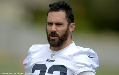 Eric Weddle on the practice field