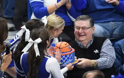 Former Kentucky basketball coach Joe B. Hall