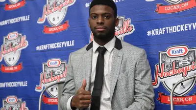 Jordan Subban gives a thumbs up
