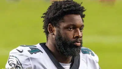 Josh Sweat on the field