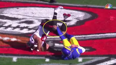Matthew Stafford and Ndamukong Suh got tangled up