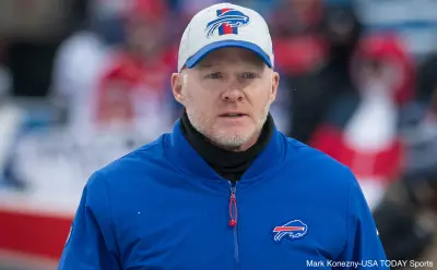 Sean McDermott on the sideline