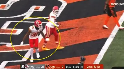 Charvarius Ward does a dance