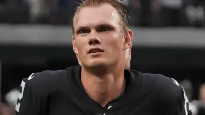 Daniel Carlson in his Raiders uniform